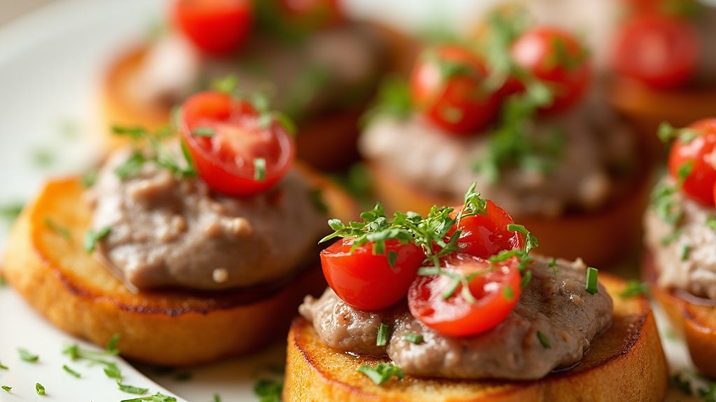 Crostini di fegatini Crostini di fegatini